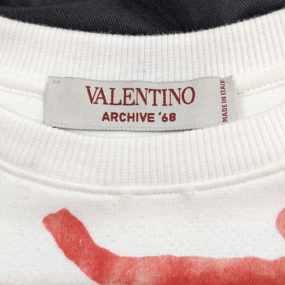 Valentino Garavani Printed French Cotton Terry Sweatshirt - Picture 11 of 14